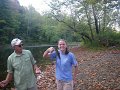 Suzie catching bass